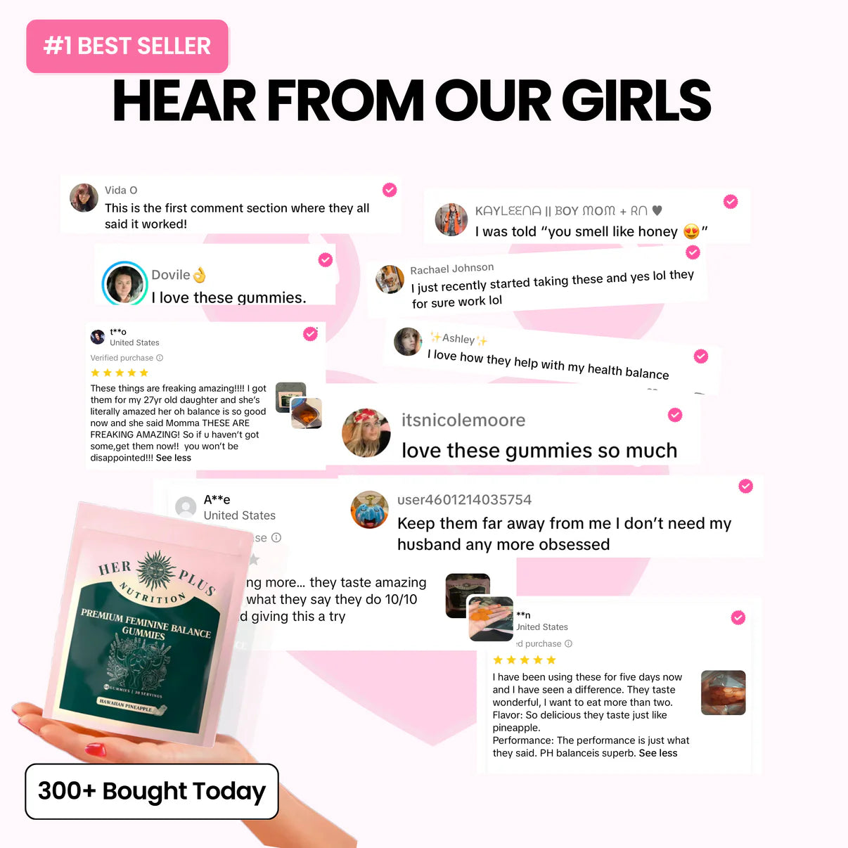 Feminine Balance & Immunity Gummies