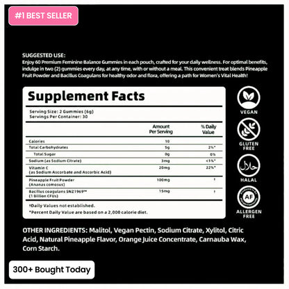 Feminine Balance & Immunity Gummies